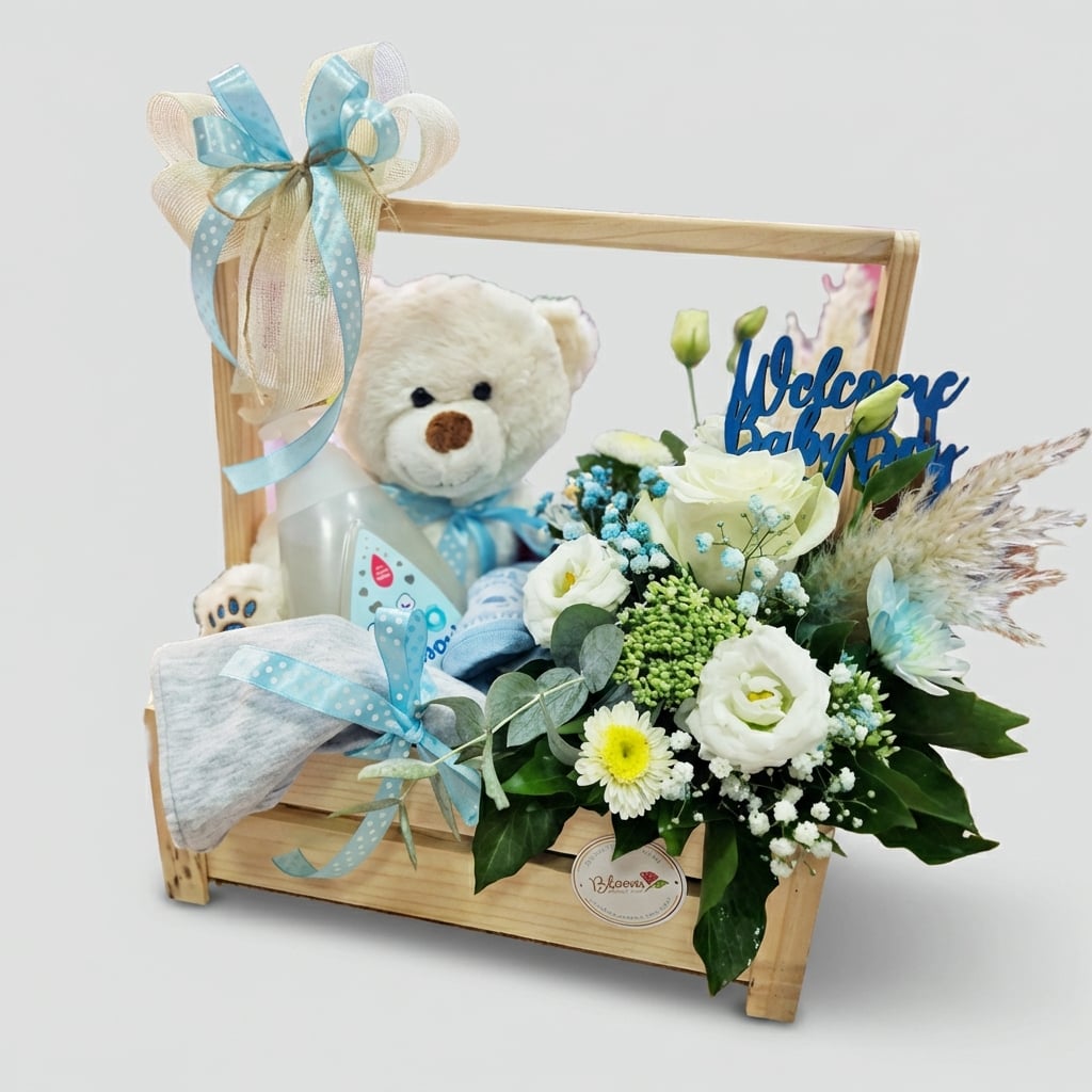 Корпа за подарок за бебе — 1